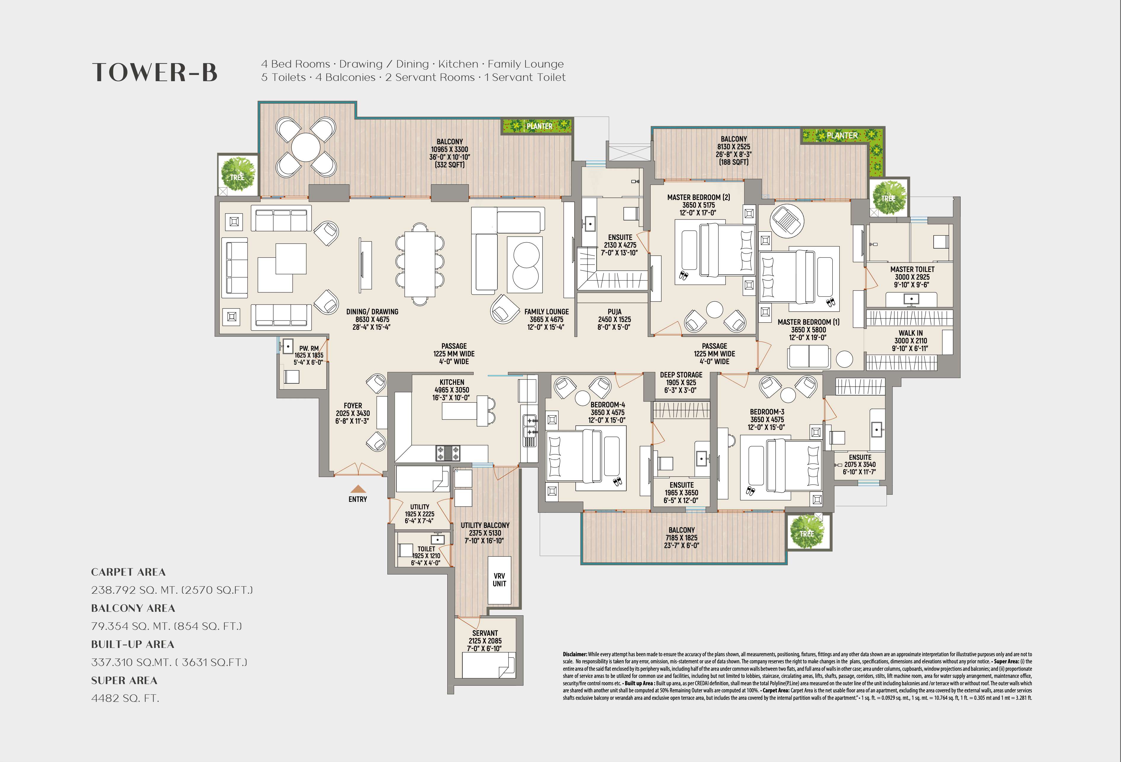 County 107 Floor Plan Type 2