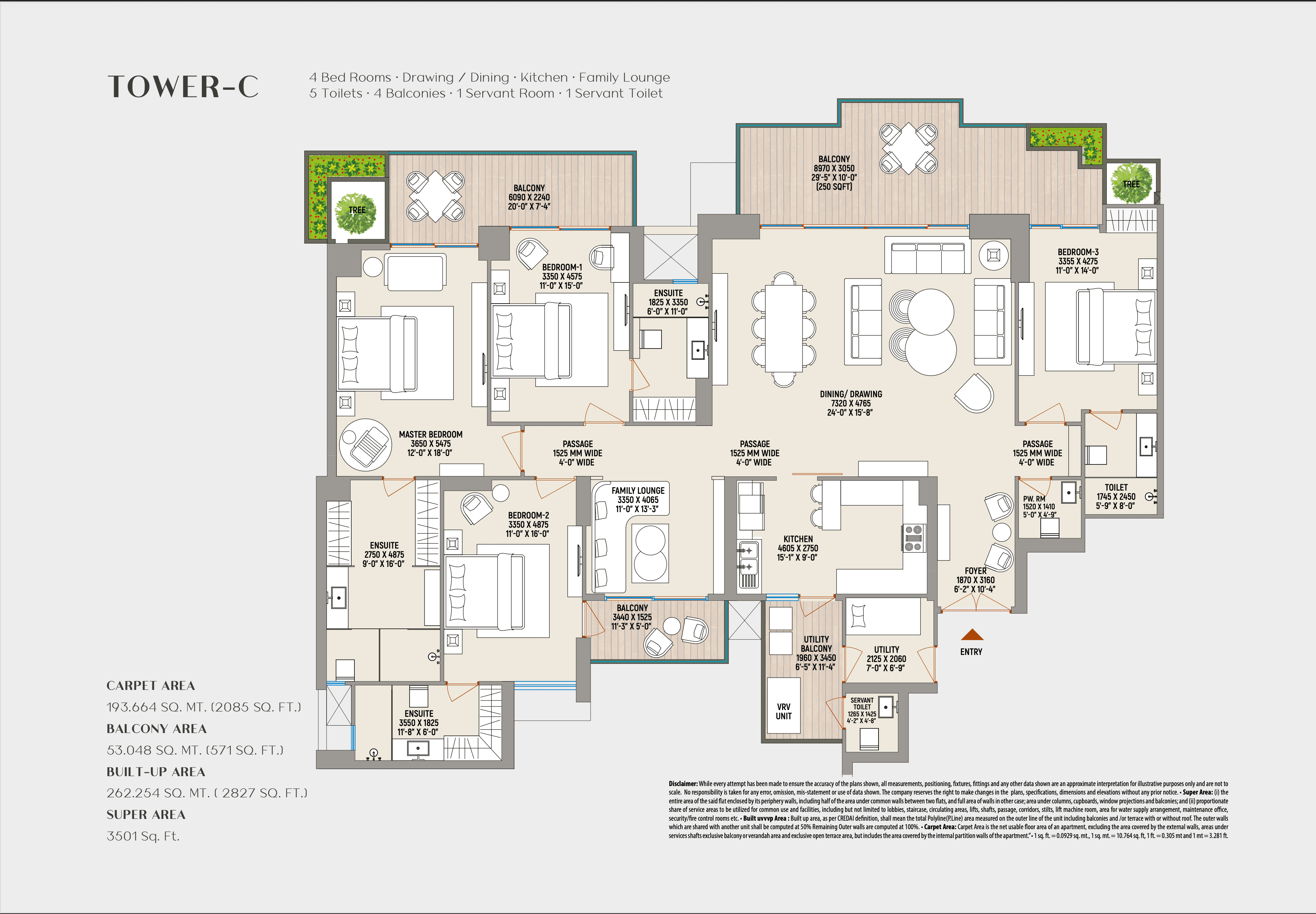 County 107 Floor Plan Type 3