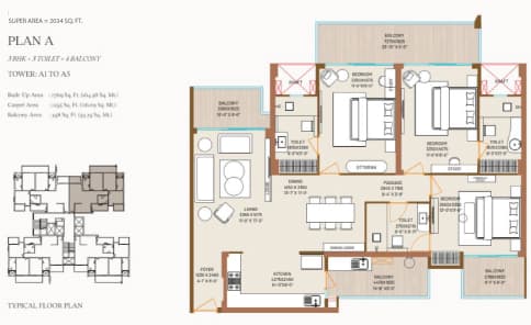 Ivory County Floor Plan